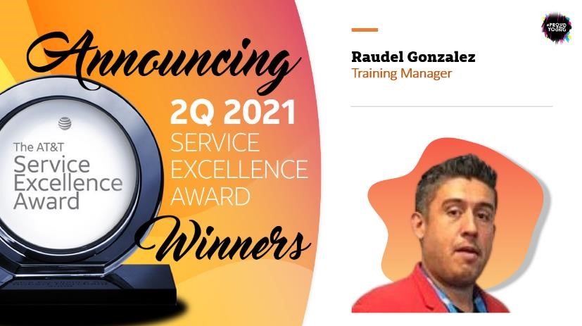 Join us to congratulate <a href="/RFGonzalez007/">R</a> on his well deserved Service Excellence Award!
Congratulations!!! #Proud2bYoung