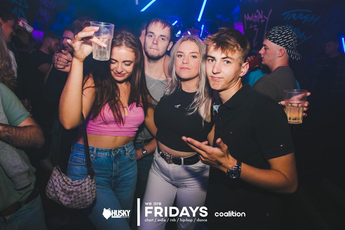 HuskyEvents's tweet image. Taking over @coalition_btn tomorrow night for another massive We Are Fridays!
Only 50 x Second Release Tickets remaining at huskyevents.com
Kickstart the weekend the right way!