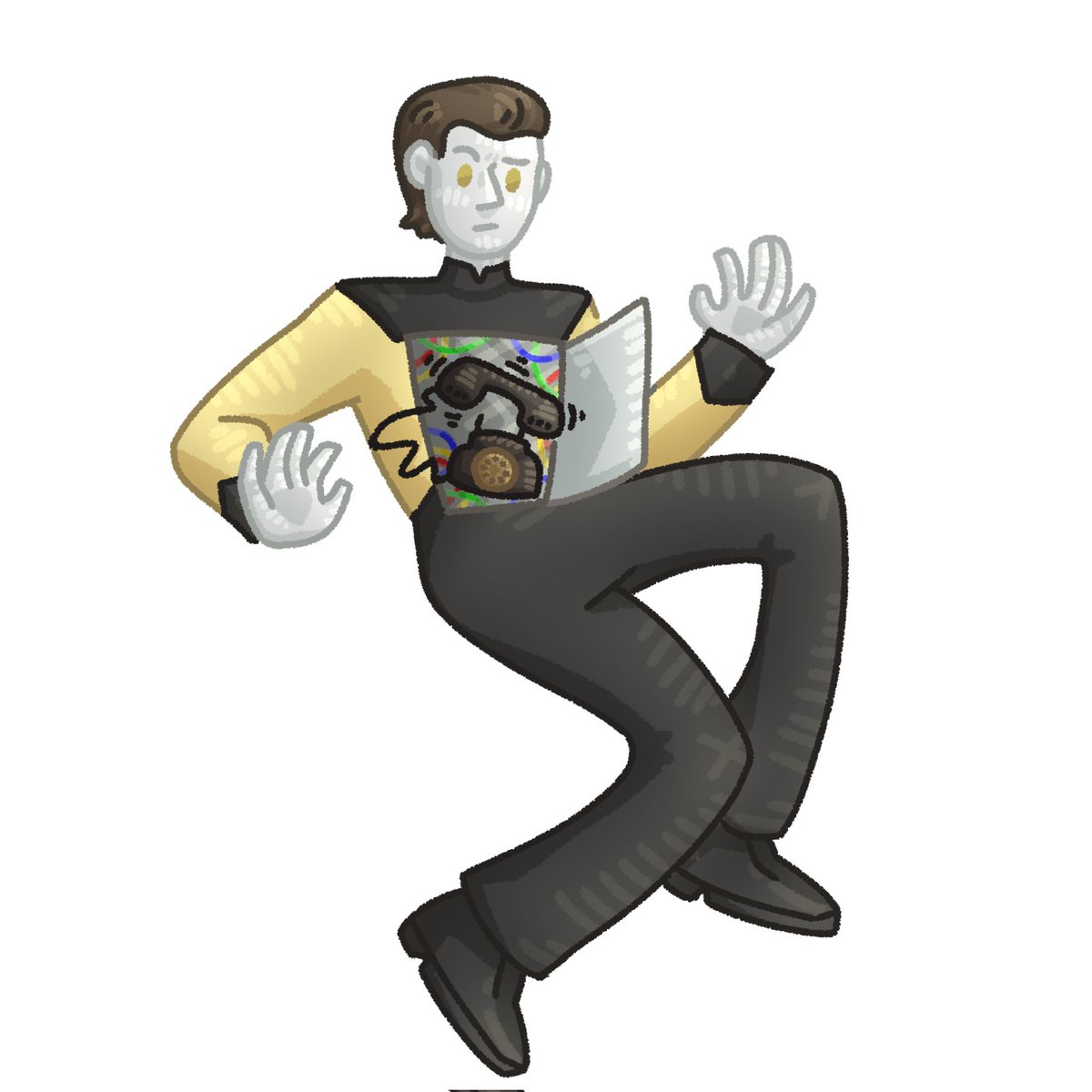 creativilee's tweet photo. Drew a Data #digitalart #StarTrek #datasoong https://t.co/dlsXqm2Nhw