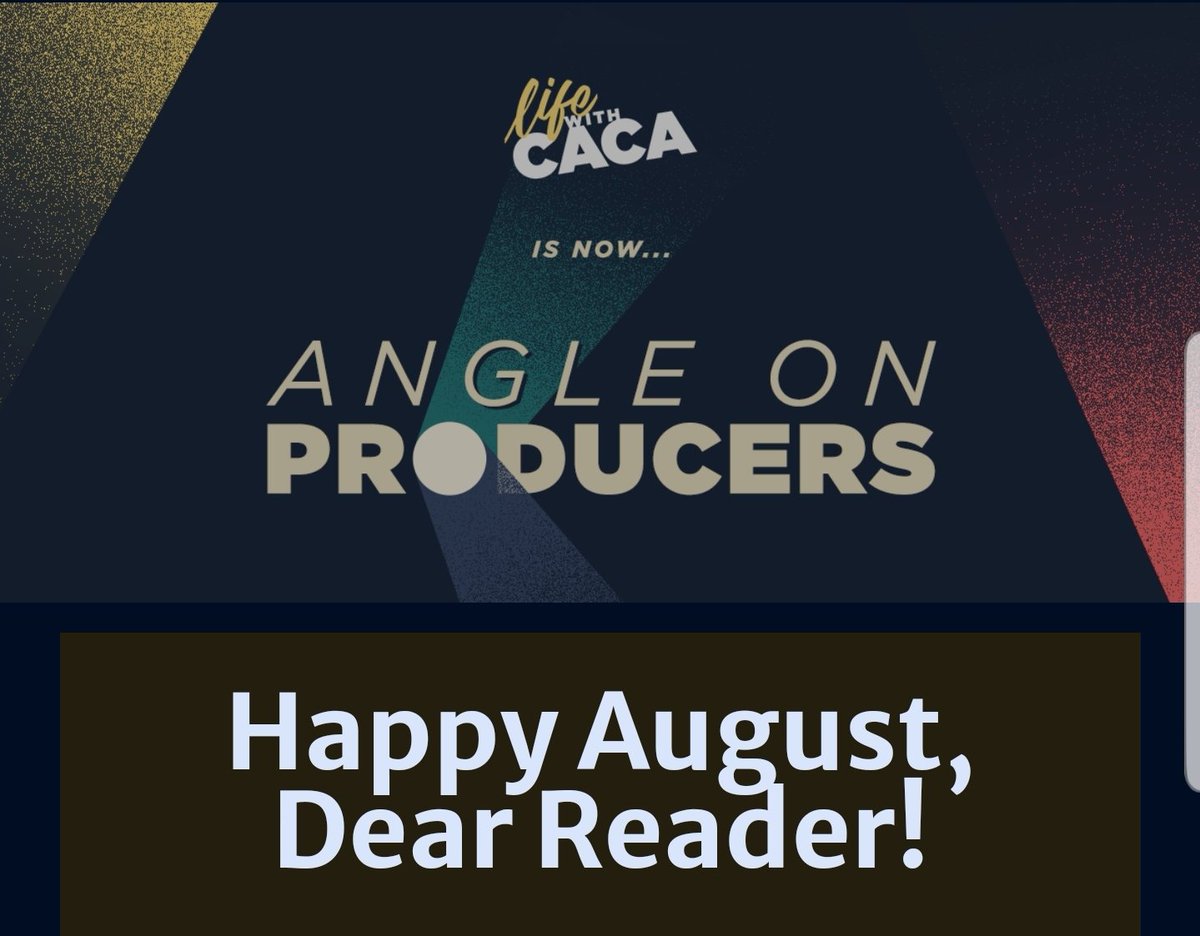 The latest newsletter from <a href="/AOPxPodcast/">Angle on Producers with Carolina Groppa</a> with <a href="/carolinagroppa/">Carolina Groppa</a>. 

Read it here: bit.ly/3fx7acC

#PodernFamily #podcast #Film
