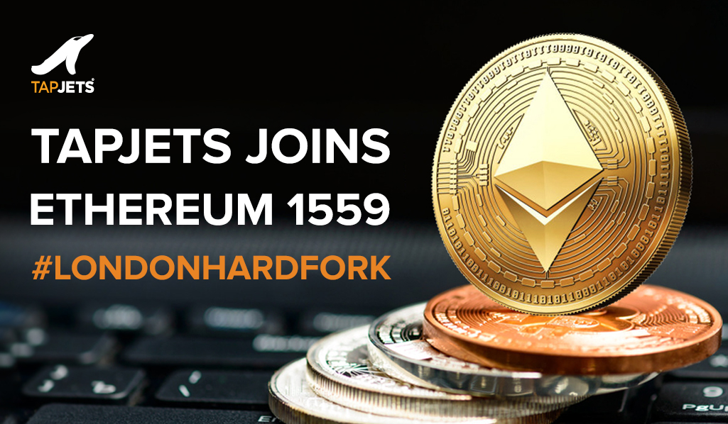 TapJets, one of North America's leading private jet charter providers, is excited to announce that they have transitioned all $ETH transactions and JetCard holdings to the new EIP-1559 #LondonHardFork compliant addresses &amp; protocols
bit.ly/2WNSEqn 
@ConsenSys <a href="/MetaMask/">MetaMask 🦊</a>