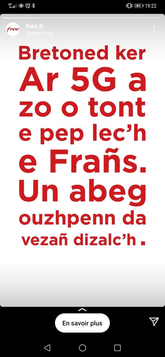 C'ÉTAIT PAS UNE BLAGUE je viens de l'avoir dans mon feed