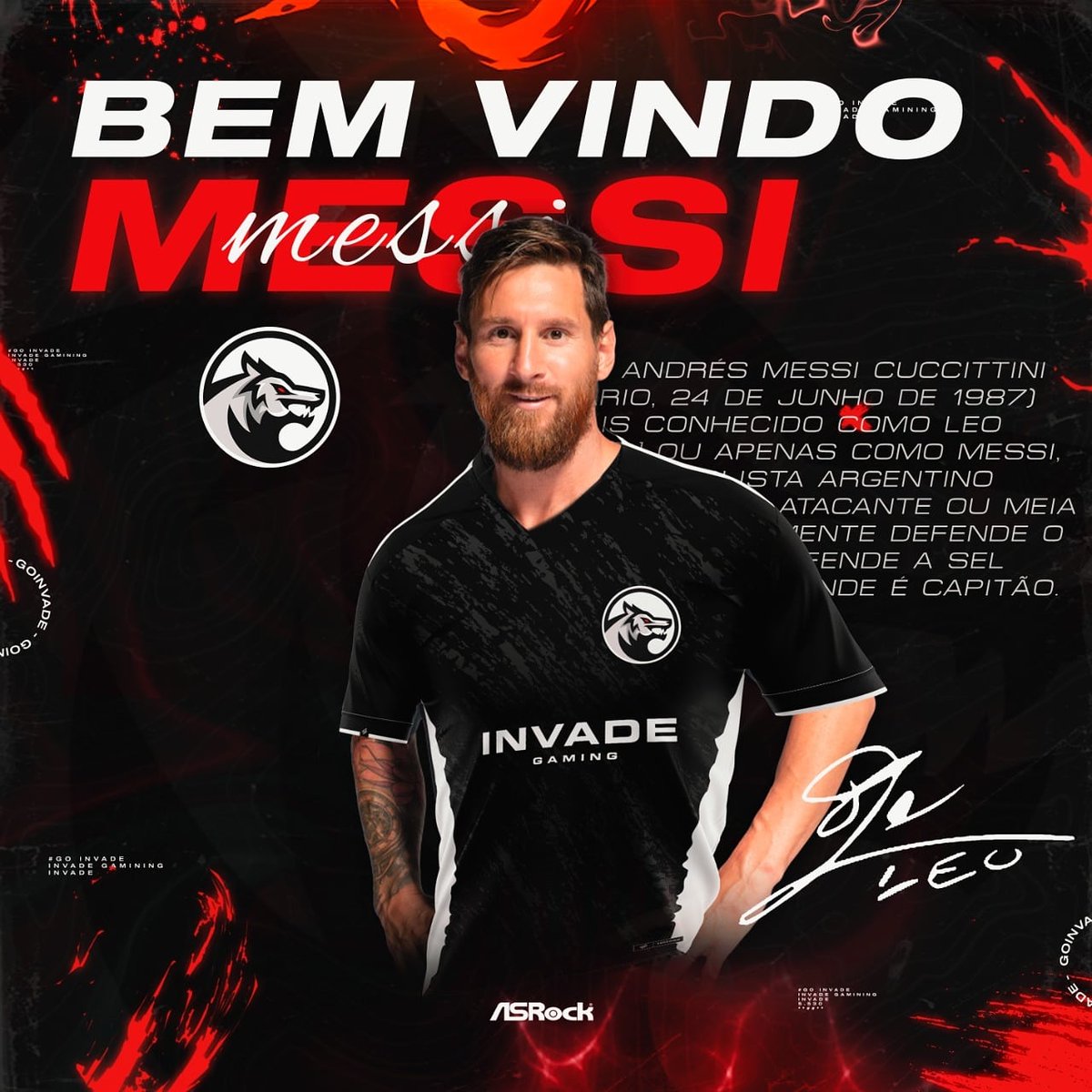 Depois de uma negociação tranquila podemos anunciar, ele é nosso!