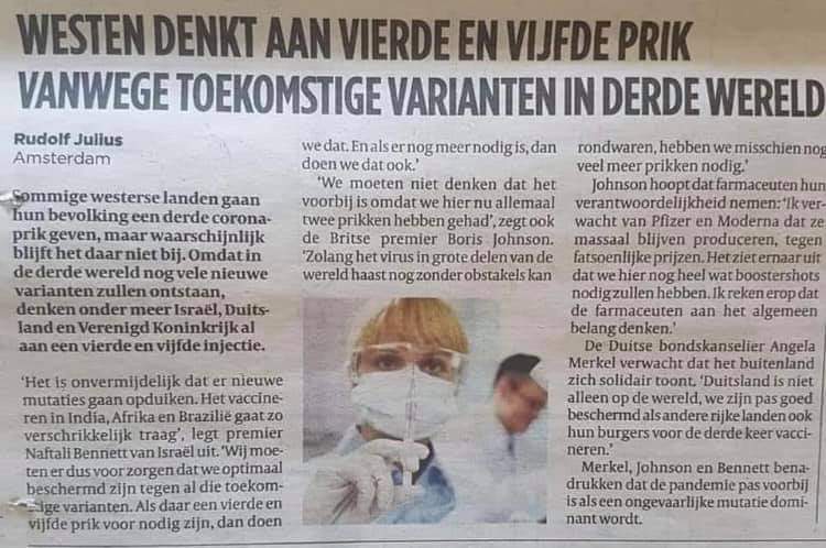 1, 2, 3, 4 prikje voor prikje voor
1, 2, 3 ,4 prikje voor 't plezier.
En als dat prikje toch niet werkt,
Zal er iets zijn dat je merkt
1, 2 ,3 ,4 geen vrijheid en vertier
#endatis1 #endatis2 #endatis3 #prikkenvoorjeplezier #prikkenvoorvrijheid #ikslazeover