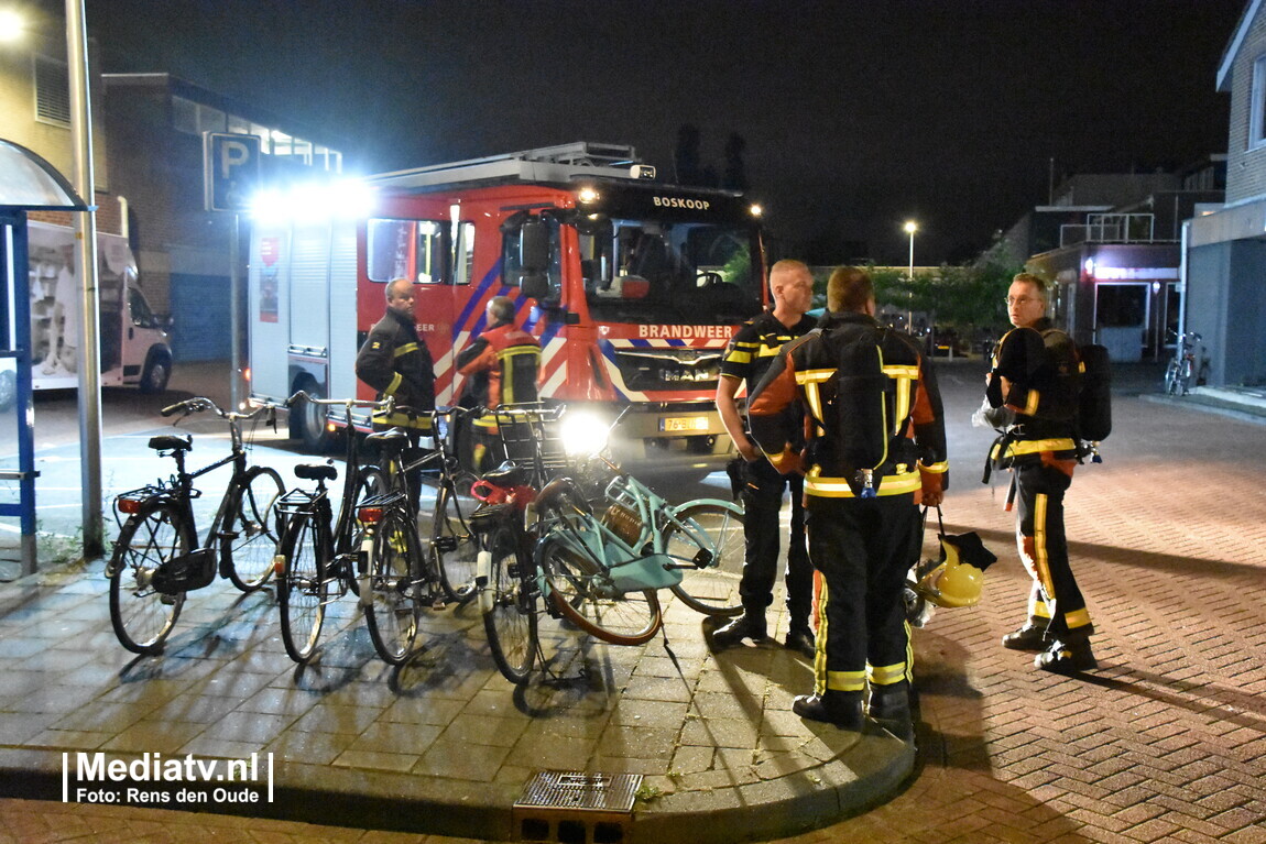 Melding brandweer Koninginneweg Boskoop