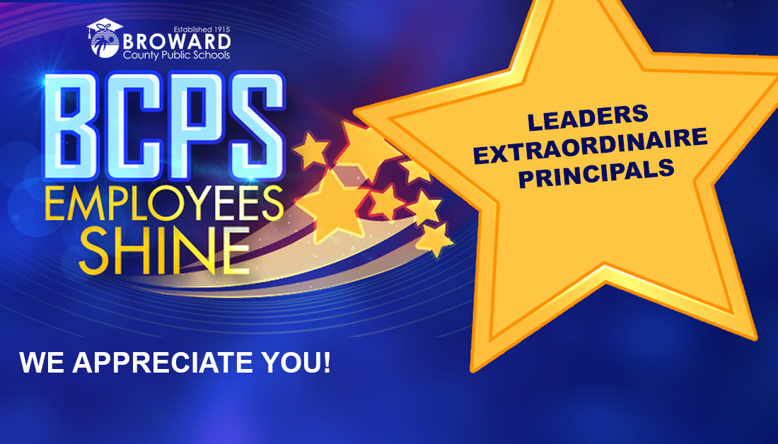 BCPS Employees Shine, celebrating our 225 BCPS Leaders Extraordinaire Principals