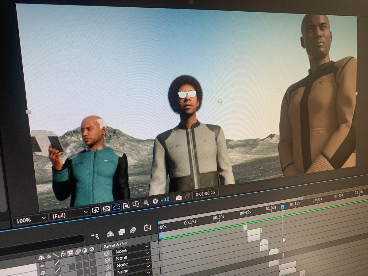 Almost done… #animation #3danimation #digitalfilmmaking #afrofuturism #scifi #scifishortfilm #blackscifi #blacksciencefiction #startrek #space