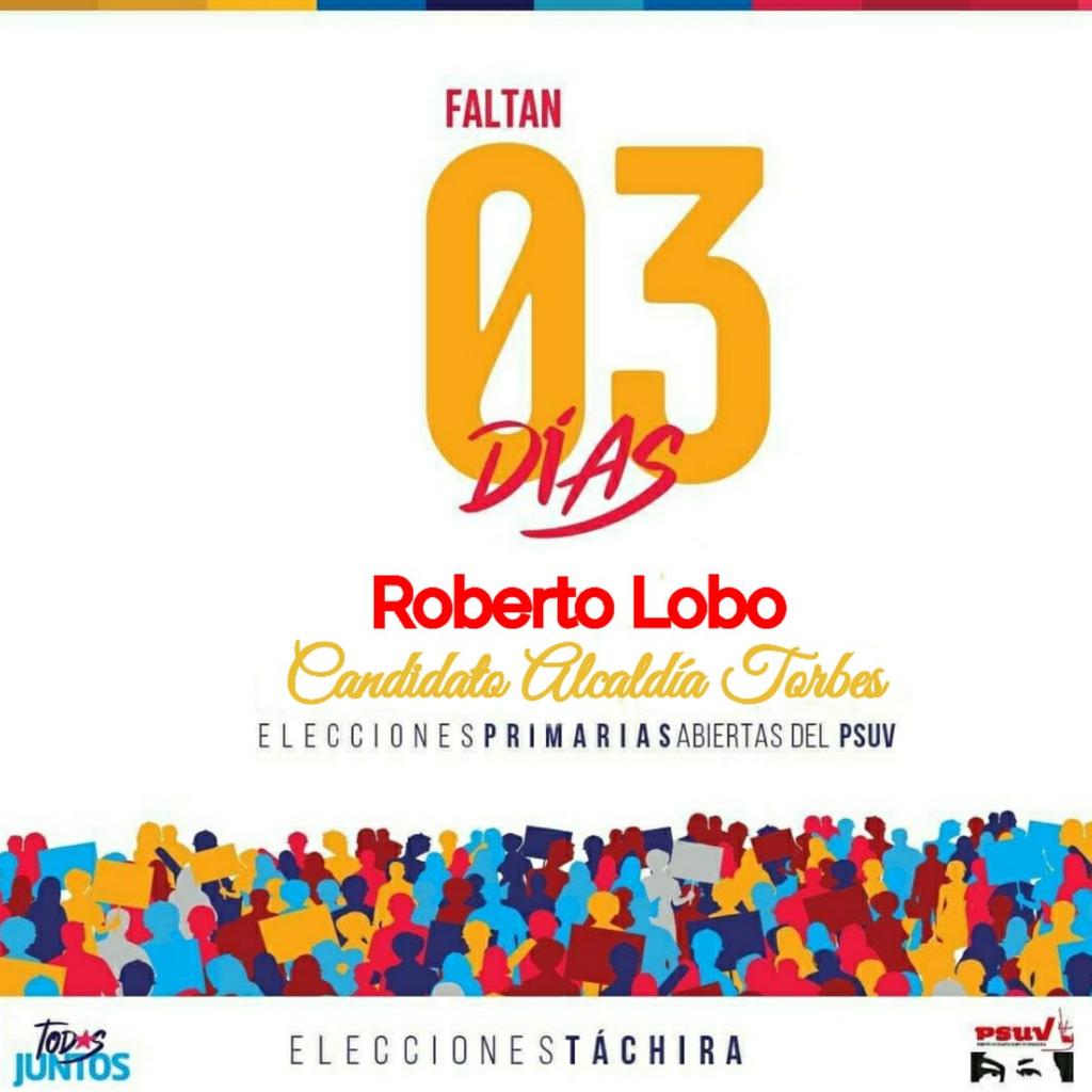📢 El próximo #8Ago debemos darle continuidad al Desarrollo Económico para nuestro municipio.

¡Sigamos cambiando en positivo la Imagen de Nuestro Municipio Torbes!

<a href="/FreddyBernal/">Freddy Bernal</a> 
<a href="/JuntosConBernal/">Todxs Juntxs con Bernal 💛🖤♥️</a> 
<a href="/arguelloyepfri/">Yepfri Arguello</a>
