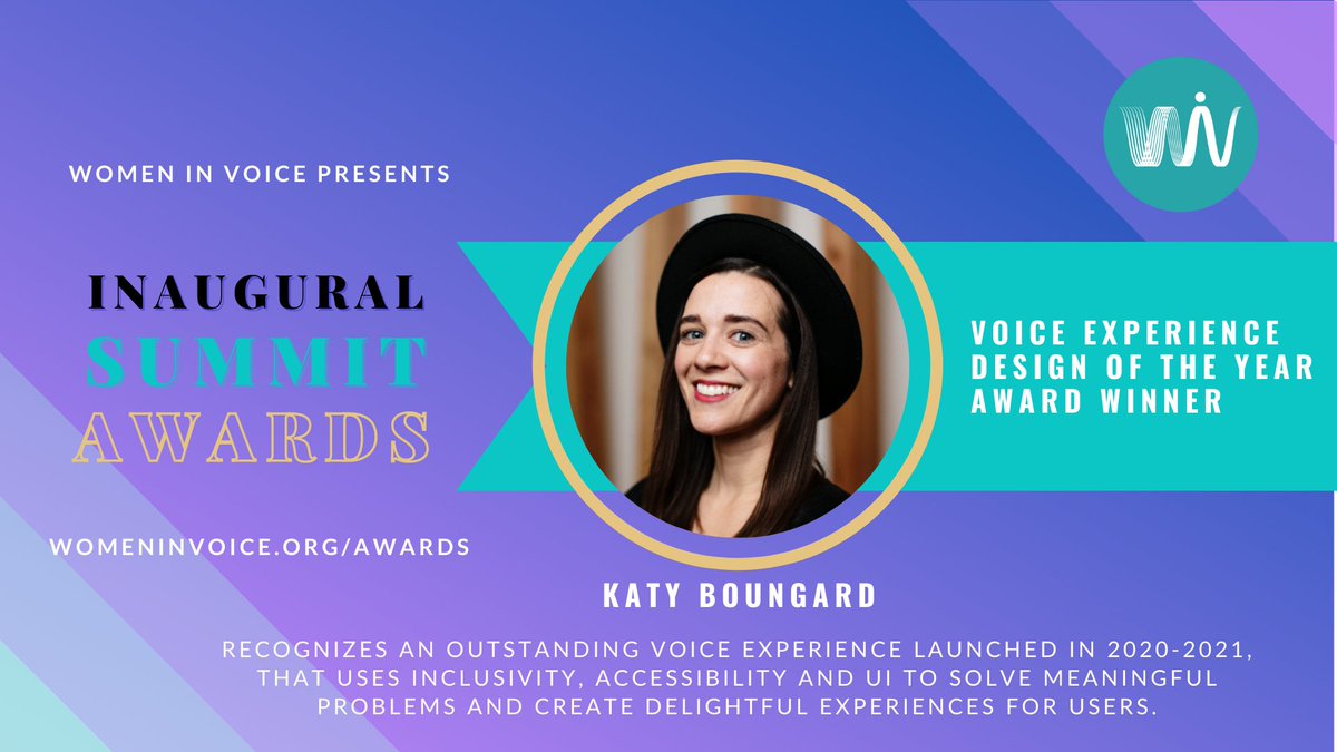 In 2018, I met <a href="/WomenInVoice/">Women in Voice</a>. Since then I pivoted my career, made lifelong friends, collaborated internationally and created Art Museum Skill🪁

Grateful to be recognized as VUX Design of the Year and inspired to keep building for an accessible, inclusive conversational future🎆
