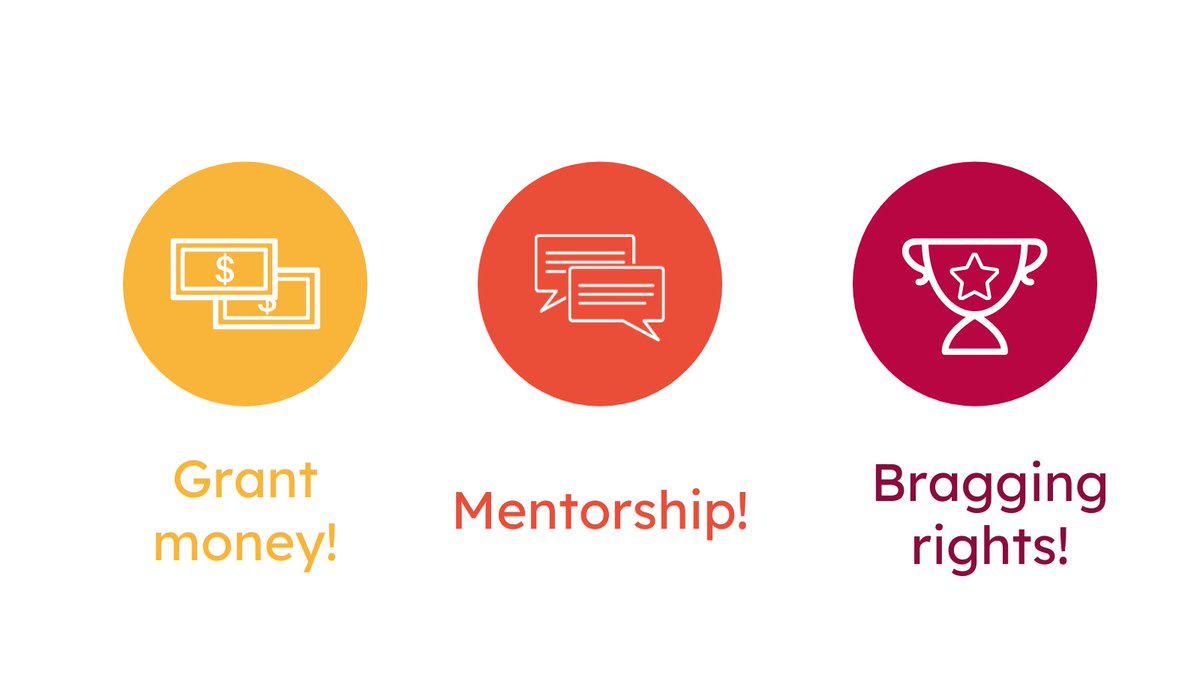 Win thousands of dollars in #Launchpad awards! 💸 With the support from our partners like <a href="/HE_ES_Canada/">Healthcare Excellence Canada</a>, we can help your idea skyrocket into the next leading #HealthInnovation. PLUS - money isn't the only prize! What are you waiting for? Apply today! bit.ly/3CnXo6i