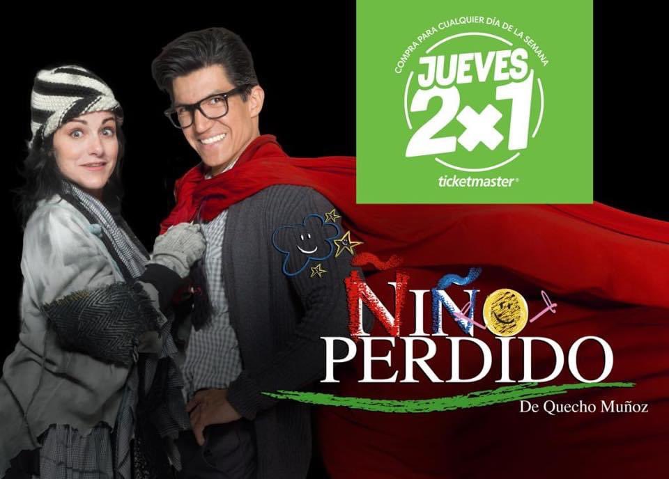 ¿El niño que fuiste estaría orgulloso del adulto en el que te has convertido? Descubre la respuesta y ven a reir con <a href="/soylolacortes/">@soylolacortes</a> <a href="/pedazodeQuecho/">Quecho Muñoz</a> <a href="/geragonzalez08/">Gerardo González</a> <a href="/CrisantaArtista/">CRISANTA</a> <a href="/jdanfigueroa/">José Daniel Figueroa</a> en <a href="/NinoPerdidoMx/">Ñiño Perdido</a> <a href="/TeatroXola/">TEATRO XOLA</a> y aprovecha jueves 2x1 de <a href="/Ticketmaster_Me/">Ticketmaster México</a>