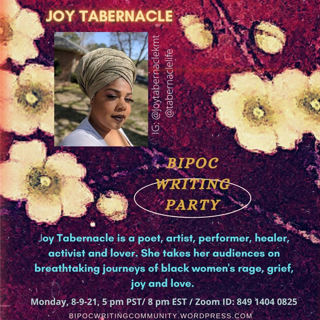 Upcoming guest host! #bipocwriters #diversevoices