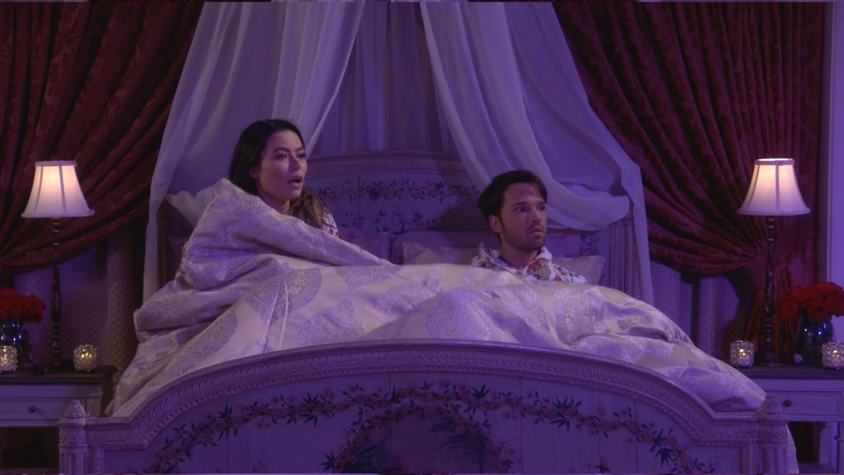 paramountplus's tweet photo. Who says you can't share a honeymoon suite with your platonic best friend with whom you have a complicated romantic history??? #iCarly https://t.co/QFtxa7K9z3