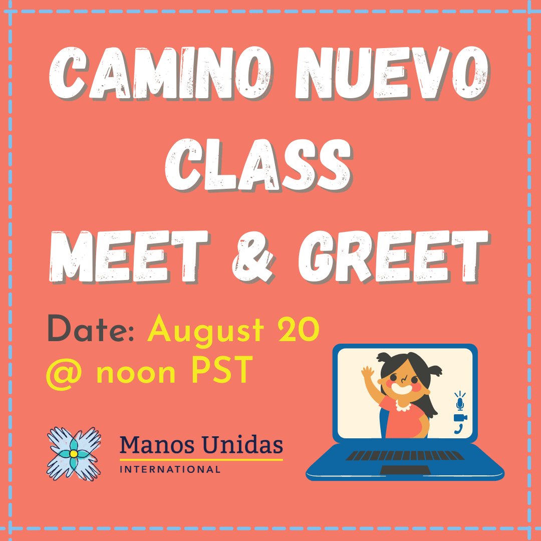 Join us in a virtual Camino Nuevo classroom! This is your chance to participate in a mock class with Professors Juana and Izayda, and ask teachers, parents and some students questions. Sign up here: signupgenius.com/go/10c0d4caca6…
