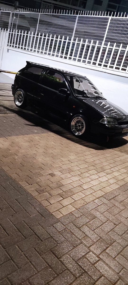NikolasPsarakis's tweet photo. #AA34S #repwheels #swiftgti #cultusgti #stancebuild #90slove #retrocars #oldschoolcars 
Owning this little funny thing for a year now so fresh parts were much needed. Replica wheels though but hope they will handle the abuse 😅 https://t.co/Pa7mTlKyOy
