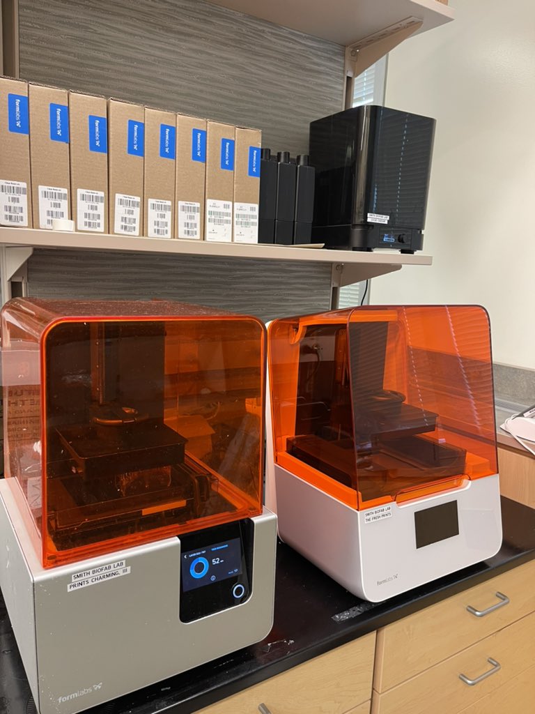 SmithBioFabLab's tweet photo. Introducing the latest addition to the Smith BioFab Lab! The Fresh Prints of the Layer
@formlabs #summergladness #printscharming #UViusCaesar https://t.co/KgcOWzWJ3S