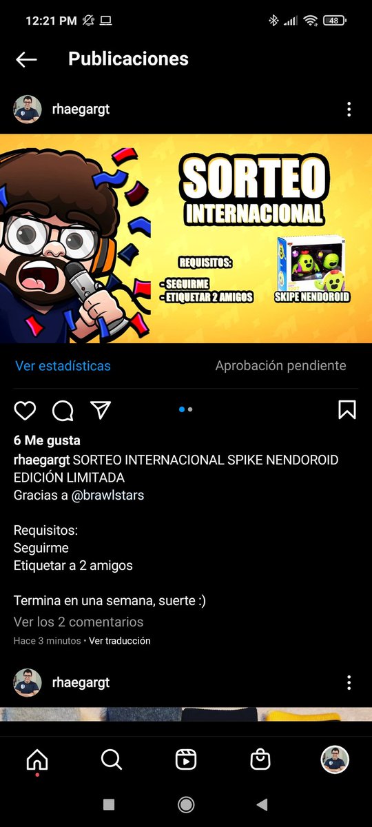 Les dejé el sorteo del segundo código EN MI INSTA :)

instagram.com/rhaegargt