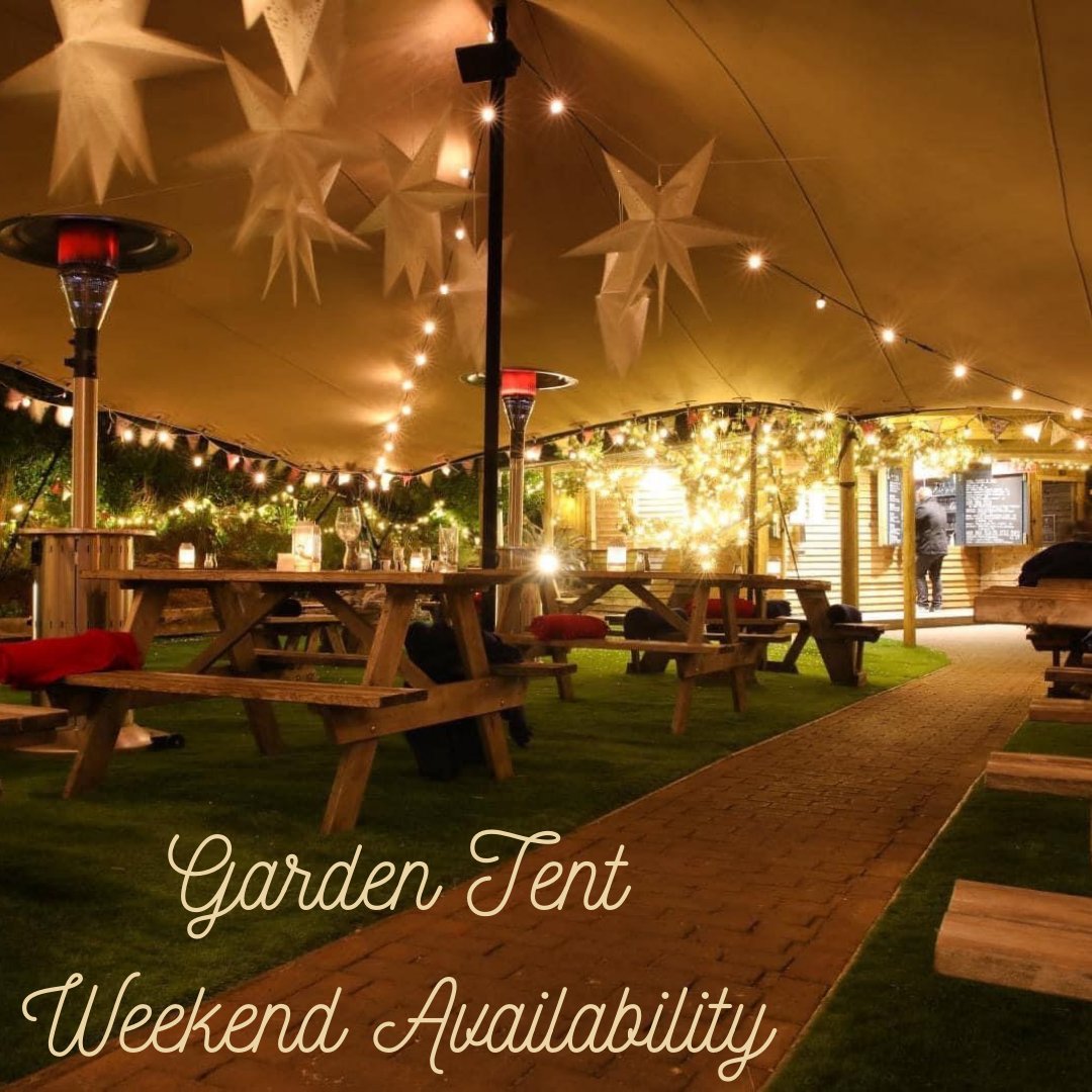 ditchlingbull's tweet photo. ✨#WeekendAvailability - #GardenTent✨
#FridayNight - only 3 tables left!
#Saturday – #limitedavailability for #lunch, a few tables for #dinner
#Sunday– only 3 tables left for lunch, limited availability from 2:30pm.
💻Book: https://t.co/uU2pEP5thi https://t.co/KyNt7ddz0e