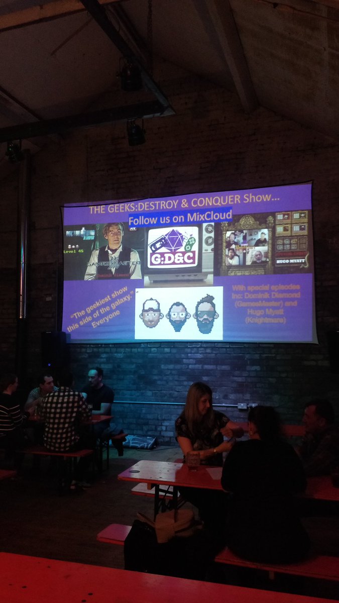 Spaces filling up nicely for our sibling page @GEEKS7883 quiz at the <a href="/handymanbrewery/">Beer</a> !!! 
First post lockdown event, good to see so many faces!