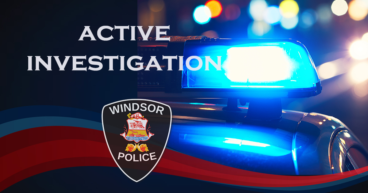 WindsorPolice's tweet photo. Active Investigation: Case #21-73146 - Please call the Major Crime Unit - 519-255-6700 ext. 4830 if you witnessed incident. 
Report of male in water near Riverside Drive E @ Moy Ave. Officer entered water for rescue efforts. Male transported to hospital. Further updates to follow https://t.co/FyqoBWYI7U