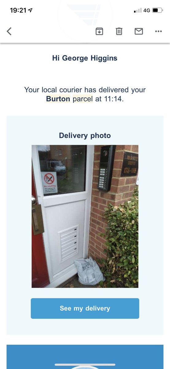georgedhiggins's tweet photo. @Hermesparcels 

My parcel is missing?
How is this proof of delivery, 20+ people live in this block of flats! https://t.co/6ifxkwvIrc