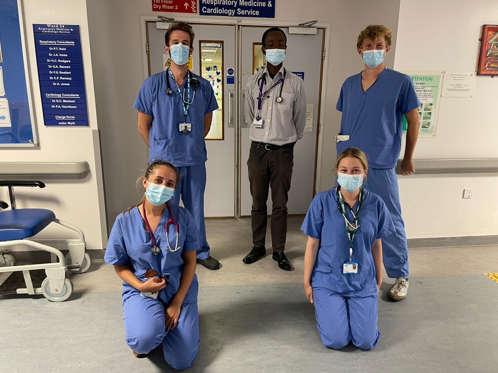 Our new doctors joining <a href="/54Wgh/">WGH Ward 54</a>  welcome to the team 👏