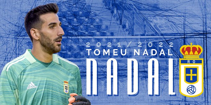 Tomeu Nadal, nuevo jugador del Real Oviedo.