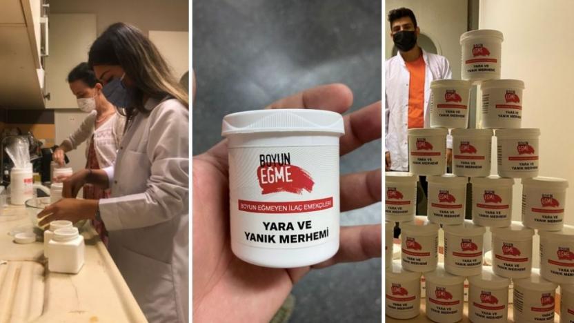 solhaberportalY's tweet photo. Eczacılar mesleğini konuşturdu: Yangın bölgelerine kendi ürettikleri kremleri yolluyorlar

https://t.co/8CuTj4hCuj https://t.co/paP2DP1uEE