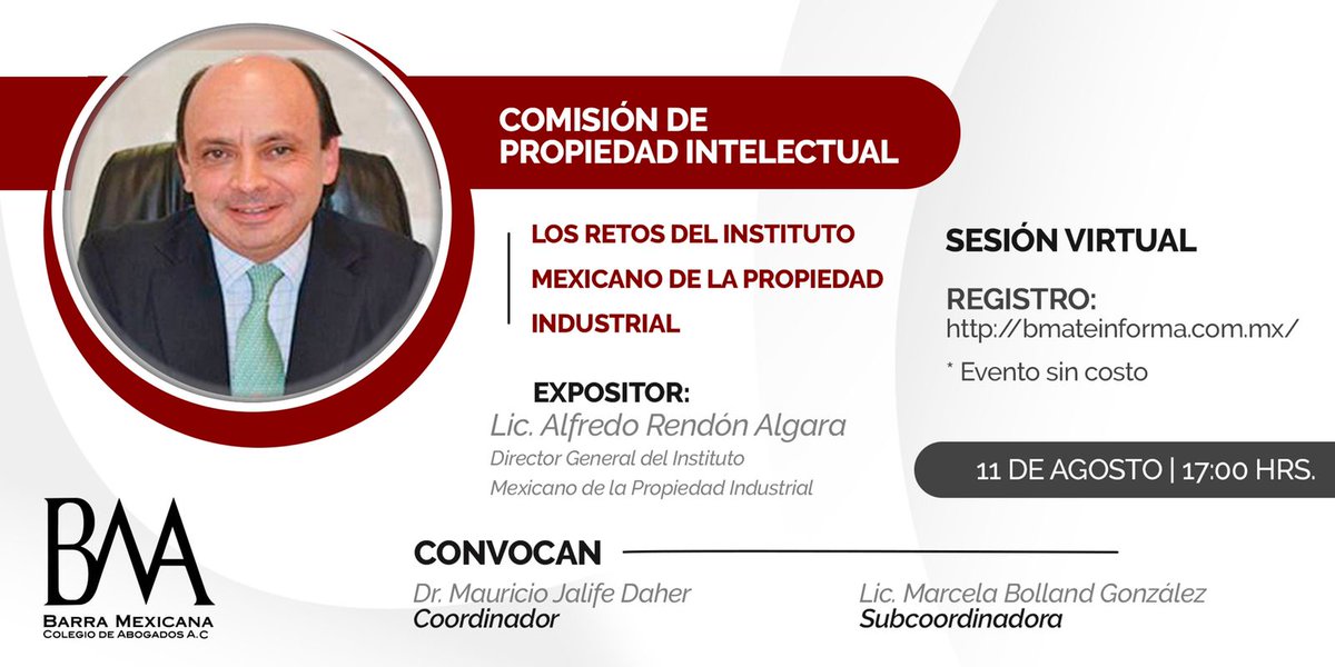 AMPPI AC on Twitter "Los invitamos a la plática con el Lic. Alfredo