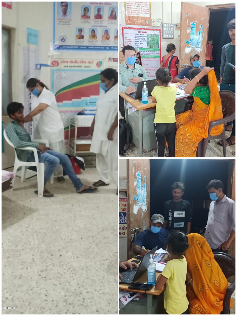 Covid-19 Vaccine Night Session At Village_Prangadh SC_Prangadh PHC_Khodu TA_Wadhvan DI_Surendranagar.....