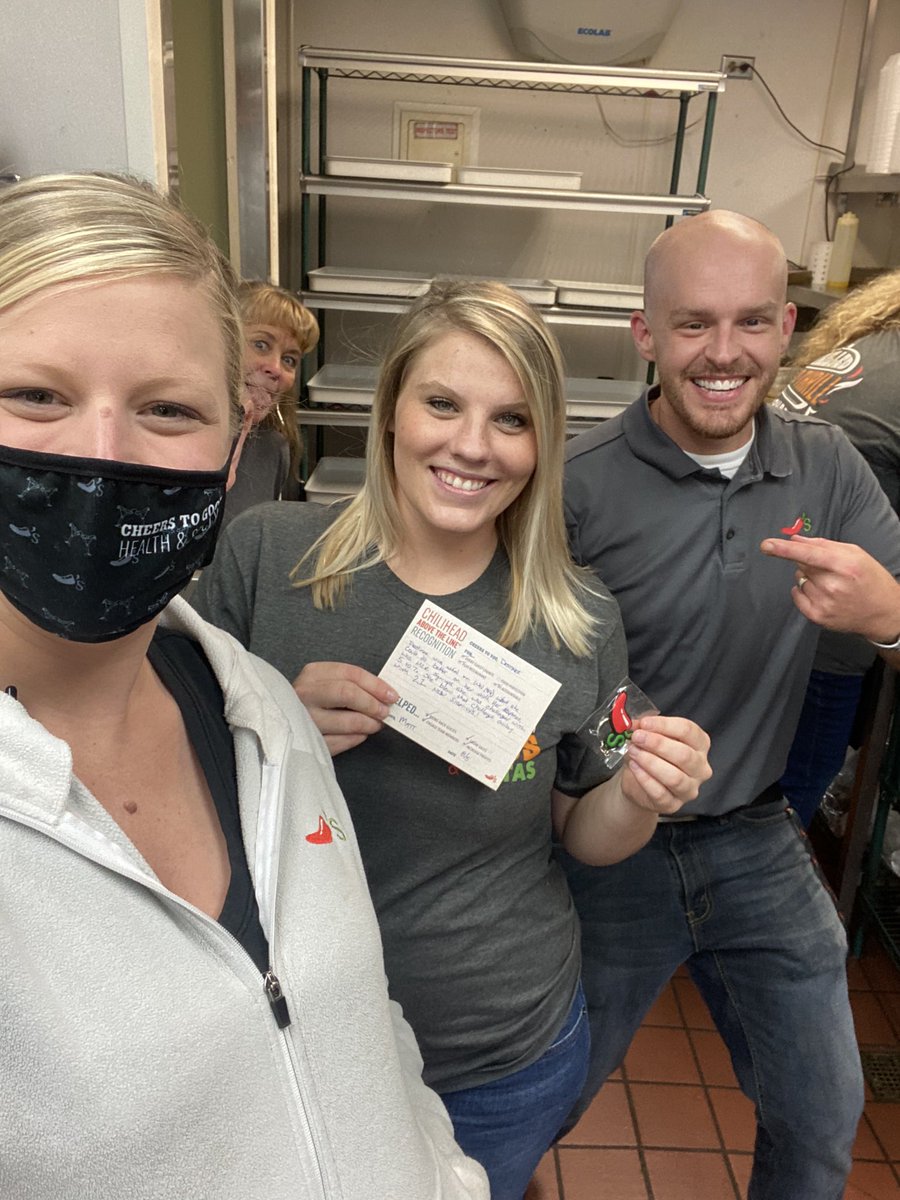 Cheers to Destinee! When challenged to get 5 MCR sign ups on a shift, she made her goal 10. She made that goal look silly with a whopping 21 MCR sign ups in one shift! #chilislove