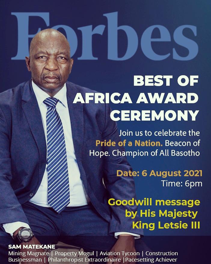 CreativeLabls's tweet image. Watch &quot; Forbes Best of Africa Award Ceremony&quot; tomorrow 
See the link: lnkd.in/dUXezuuA to register , once you have registered you will receive an email and a link before the ceremony starts tomorrow. 
#MGC #forbes #africa  #Lesotho #entepreneur”