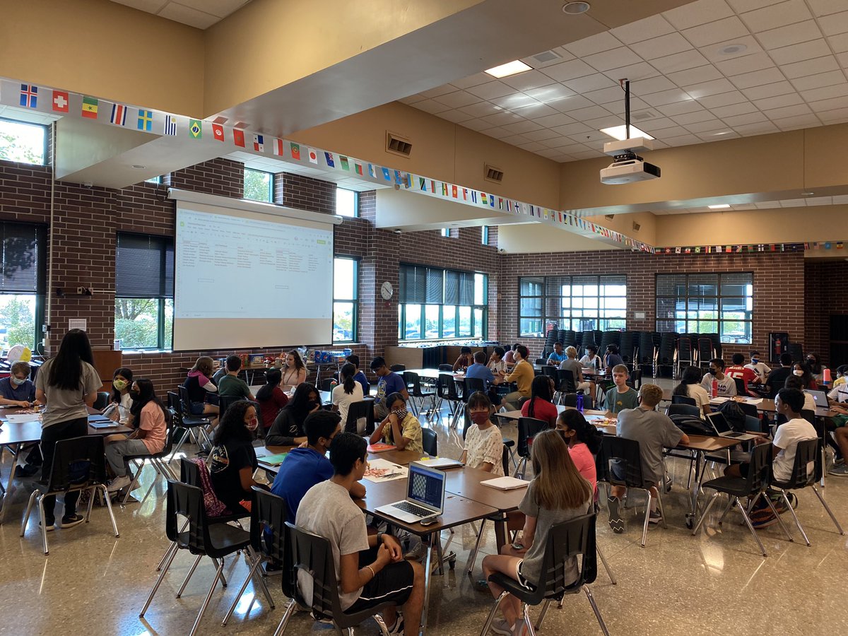 We have a phenomenal group of novices and returners prepping this week at debate camp! <a href="/westjags/">Blue Valley West</a>