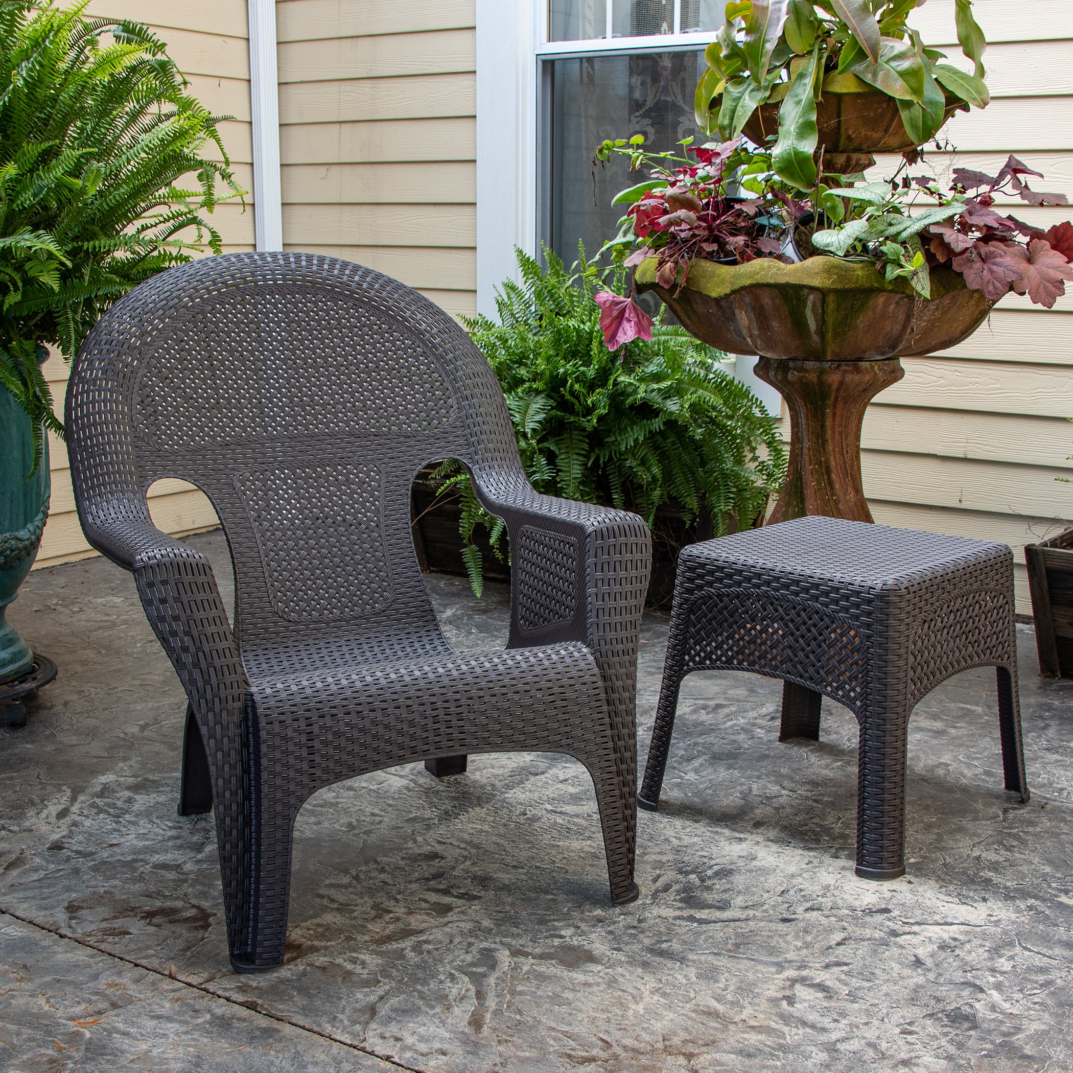Adams woven online lounge chair