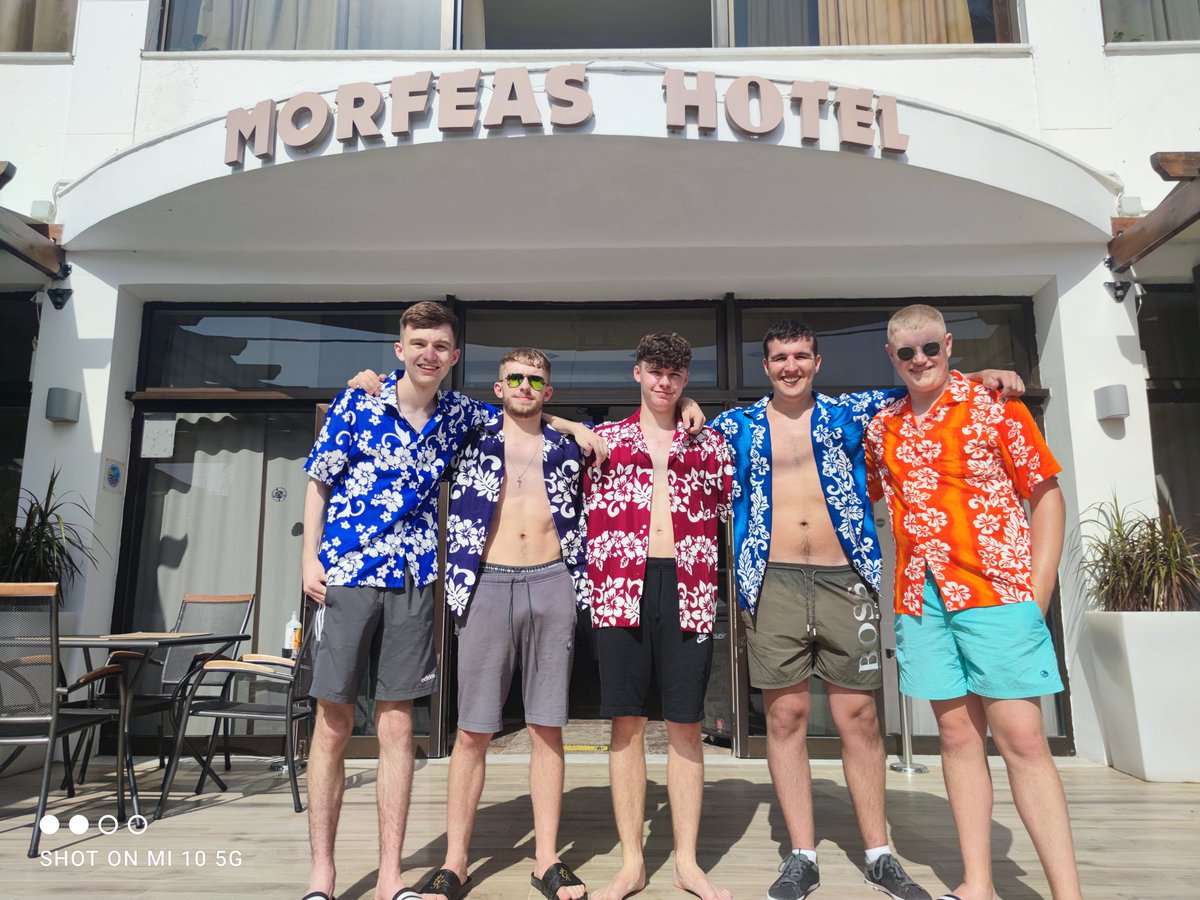 We love s**t sirt outfits!
Manchester boys at their finest! #kavos #holidays #summer #letsgettogetheragain