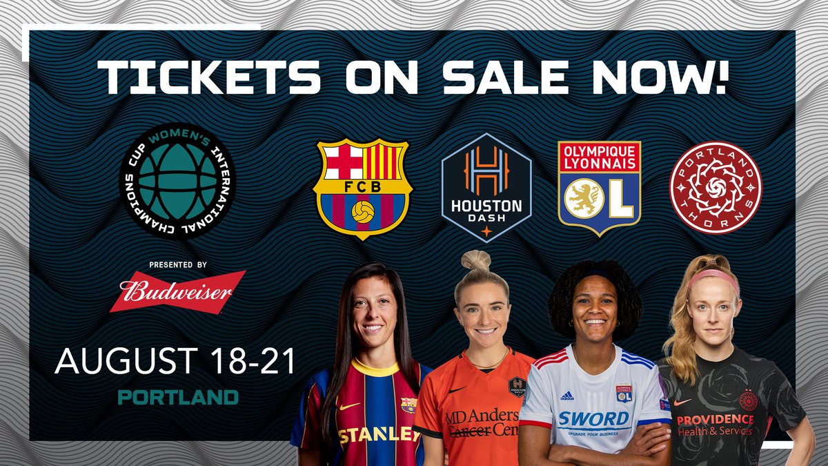 Women S International Champions Cup Champions Are Coming To Portland In Two Weeks Score Tickets Now For Wicc21 Presented By Budweiserusa T Co Jshbrewdct T Co Sef3vxoez5