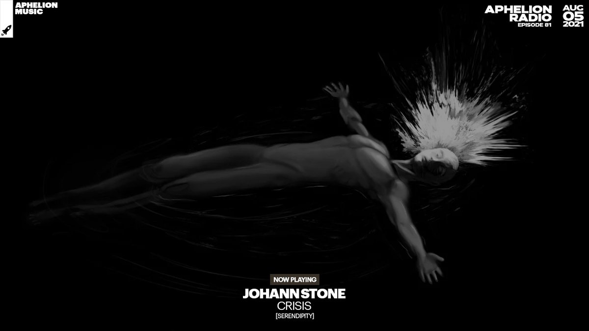 Loving the uniqueness of this one from Johann Stone!
2. <a href="/JohannStone/">Johann Stone</a> 'Crisis' (<a href="/SerendipityMuzk/">Serendipity Muzik</a>)

Watch Live on YouTube: youtu.be/Potry-0dRRw
#AphelionRadio #APR081