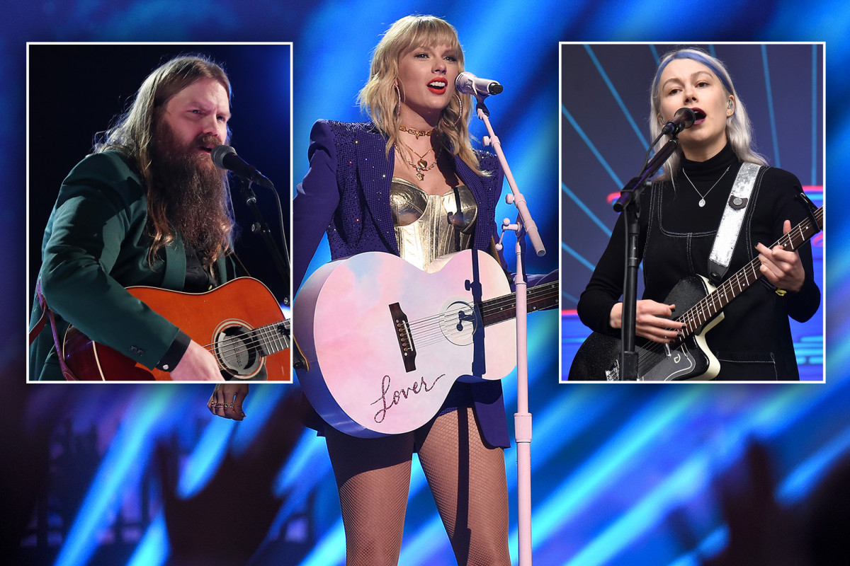 Taylor Swift adds Pheobe Bridgers, Chris Stapleton to new 'Red' album