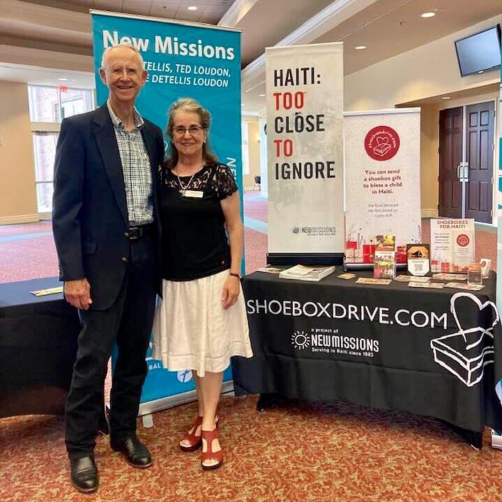 newmissions's tweet photo. Come see Jeanne and Ted at the missions conference hosted in Oviedo, Florida this week and weekend at @CrossLifeFL CrossLife Church. #livesent https://t.co/PgcByPYKPZ