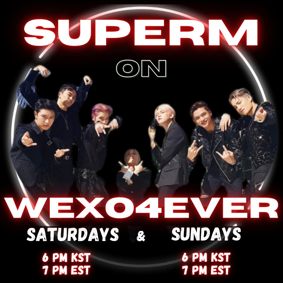 SCreativeunion's tweet photo. π’#SuperM on USπΊπΈ Radio
We are happy to announce that SuperM has been added to the weekend lineup on @WEXO4ever.
Tune in EVERY SAT & SUN at 6PM KST & at 7PM EST to listen to their songs & increase their radio airplay.
πhttps://t.co/lZc3SHVYZZ
#μνΌμ #SuperOne #TheMiniAlbum https://t.co/83jjkTHJI4