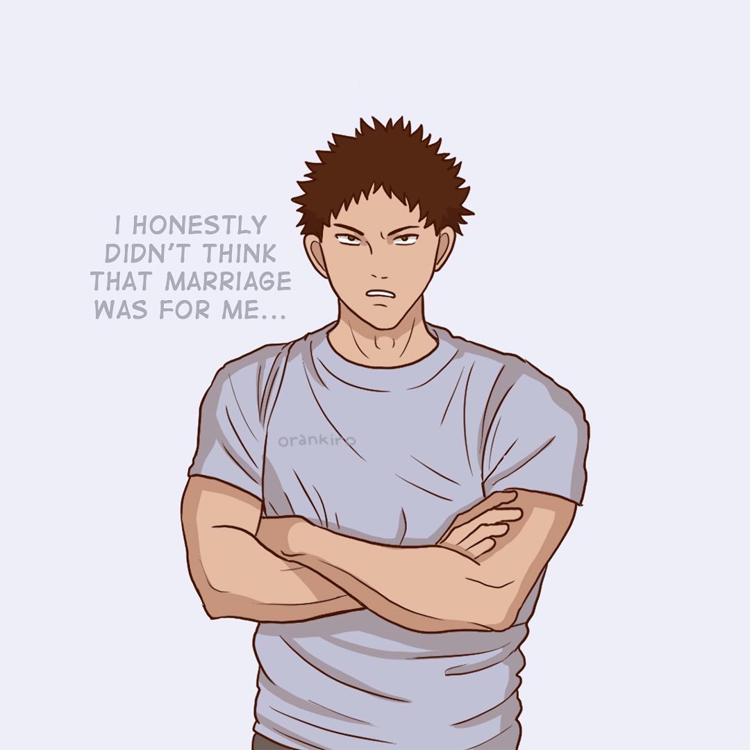 orankiro's tweet photo. iwa, u knew this all along #iwaoi https://t.co/SCjHGgpLDu