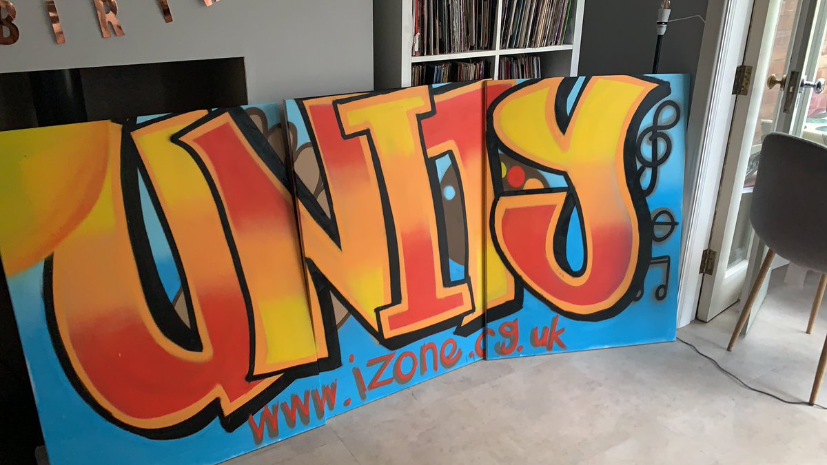 Our final piece! Such a fab day <a href="/DudleyIzone/">Izone Dudley</a> <a href="/dycdudley/">Dudley Youth Council</a> <a href="/DudleyCVS/">Dudley CVS</a> <a href="/dudleymbc/">Dudley Council</a> look out for it around Dudley! Signposting young people to the izone to get support and covid education through our covid welfare packs for young people. 150 packs handed out ❤️