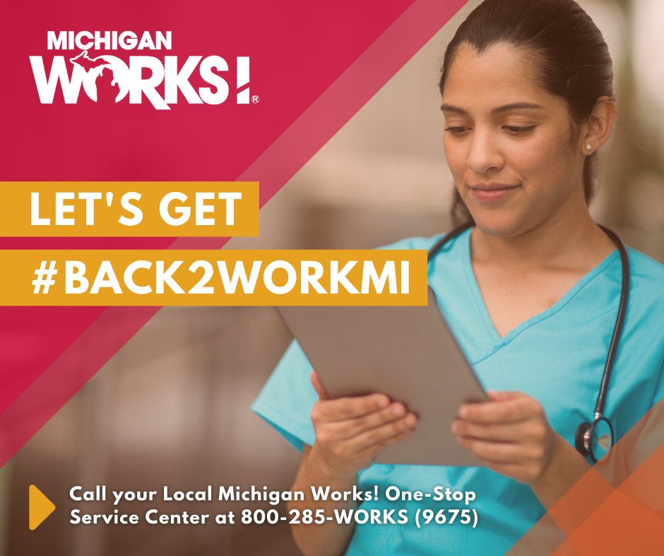 MIWorksPontiac's tweet photo. McLaren Hospitals are #NowHiring! Visit https://t.co/QVro3N8nqd to learn more about their Nurse Assistant opportunities. Let's get #Back2WorkMi! https://t.co/SLNK65YlDF