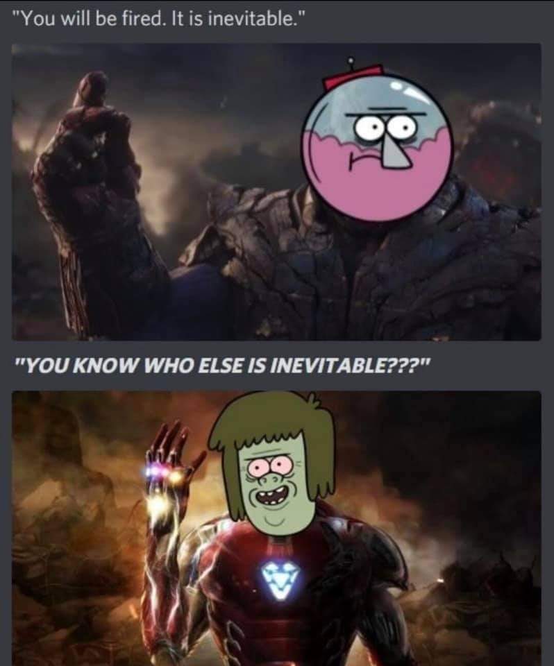 MJ_VA888's tweet photo. God I love the regular show community 🤣 https://t.co/WAoF6NIrku