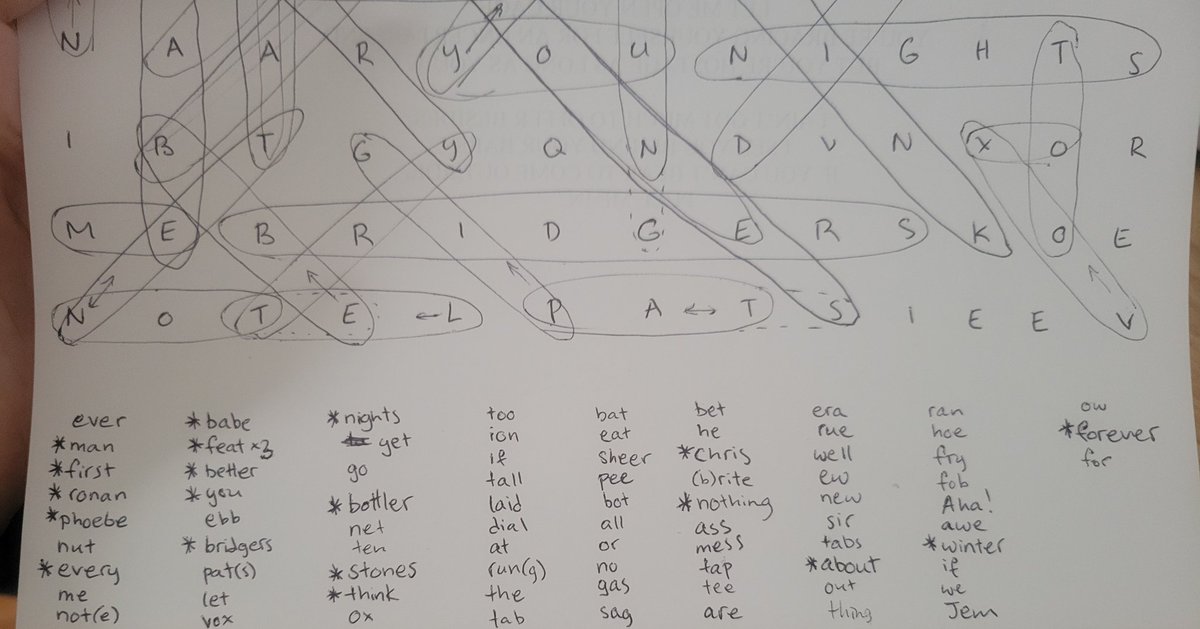 JulieEdelston's tweet photo. Some (but not all) jokes aside, the starred words are the ones that seem most likely to have been intentional https://t.co/MOPvIX5OIz