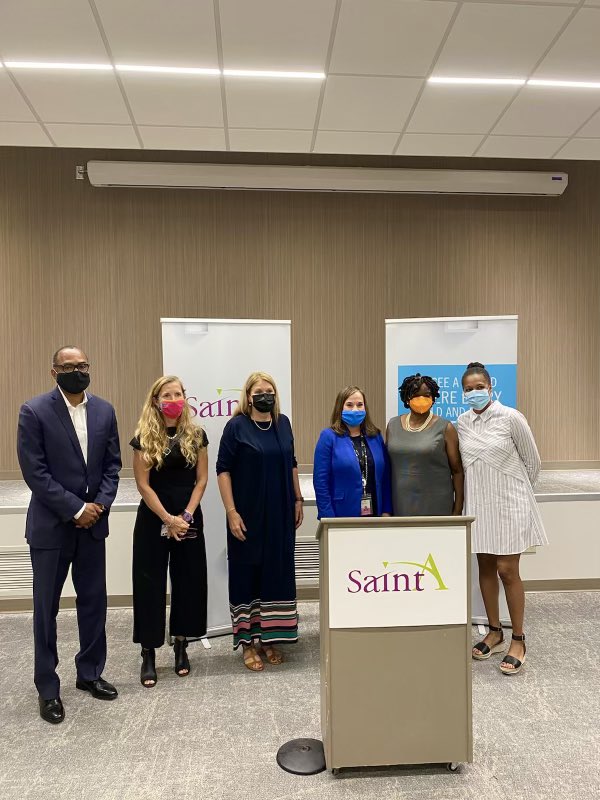 RepGwenMoore's tweet photo. Equitable access to mental health care is an issue local orgs are working to address for our most vulnerable in MKE. Project Thrive's recent $2 million grant will help @SaintAorg, @BGCMilwaukee, and @MedicalCollege continue supporting children in MKE using trauma-informed care. https://t.co/yFvD3HEyEP