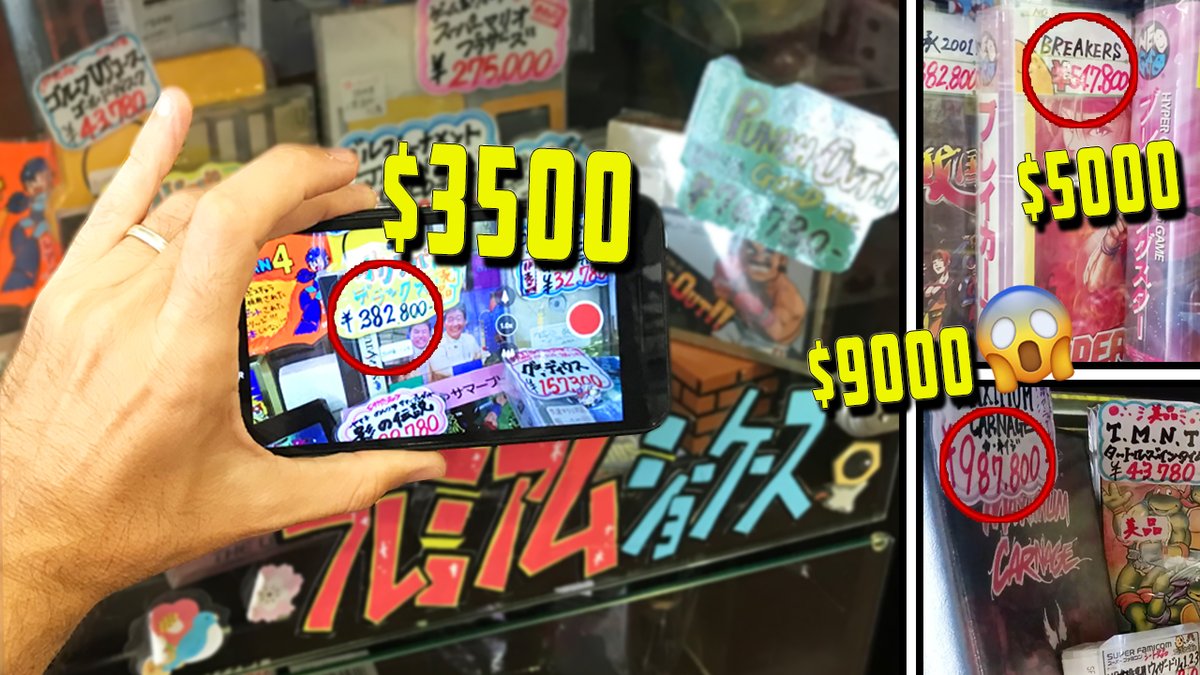 CreativoenJapon's tweet photo. Hoy nos vamos a ver juegos CAROS 💸
Recorreremos la tienda Super Potato, y veremos algunos de los títulos más cotizados de Japón
Grabé todas las imágenes con el nuevo BL5000 de @SpainBlackview y tendréis mi opinión
Aquí https://t.co/g6Tdbyb8aM
¡GRACIAS por el RT! Ayuda mucho :D https://t.co/c6A6aXrScT