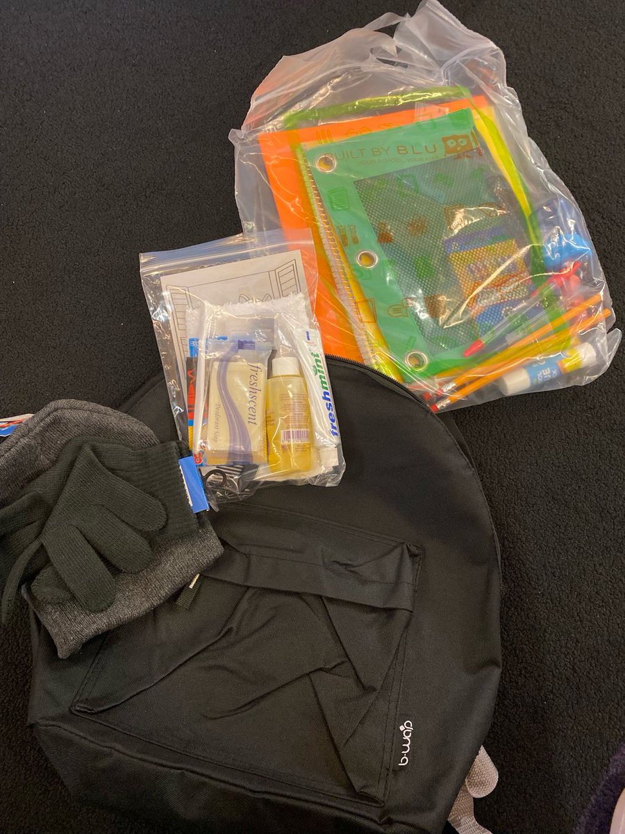 We are so grateful for the generous donation from the National Council of Jewish Women's backpack program. All of these backpacks will be distributed at our Beverly Jewel Wall Lovelace Out of School Time Program sites🖍