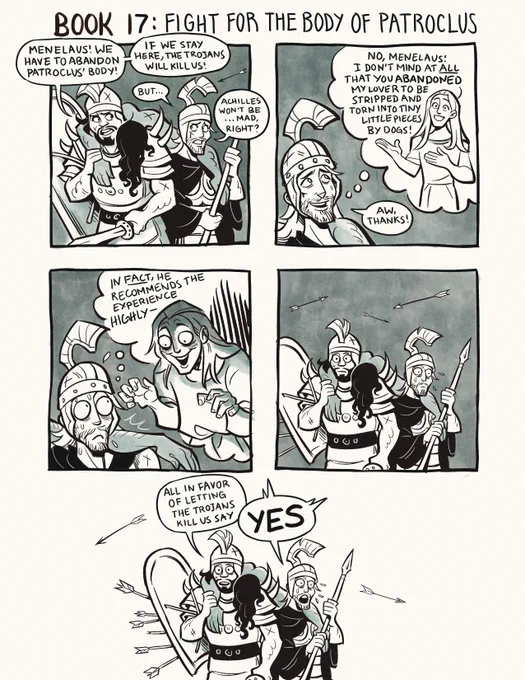 books 17-20. we're in the home stretch now, folks! 