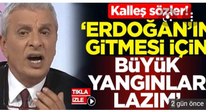 Sözdeaydınlar medyanın çeşitli organlarıyla sahiplerinin talimatını iletiyor Pkk vb terör örgütleri talimatı yerine getiriyor #adimuhalefet ve onun gezi tayfası hükumet istifa dış güçler müdahaleye diye feryadı basıyor #OrmanlarıSizYaktınız #TayyipErdoğanİstifaET meyecek #kudurun